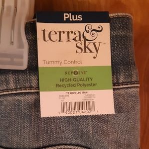 Terra & Sky Wide Leg Jeans